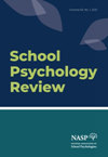 SCHOOL PSYCHOLOGY REVIEW封面